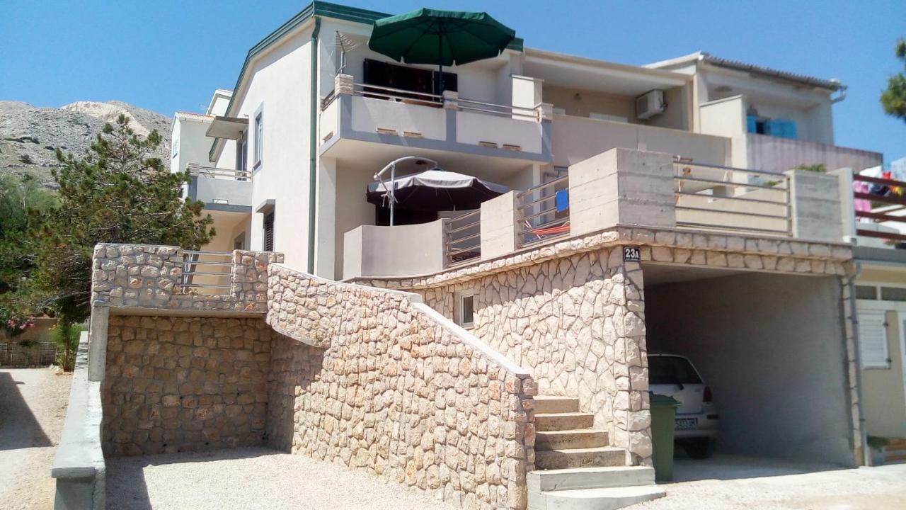Apartment Pepo Pag باغ المظهر الخارجي الصورة